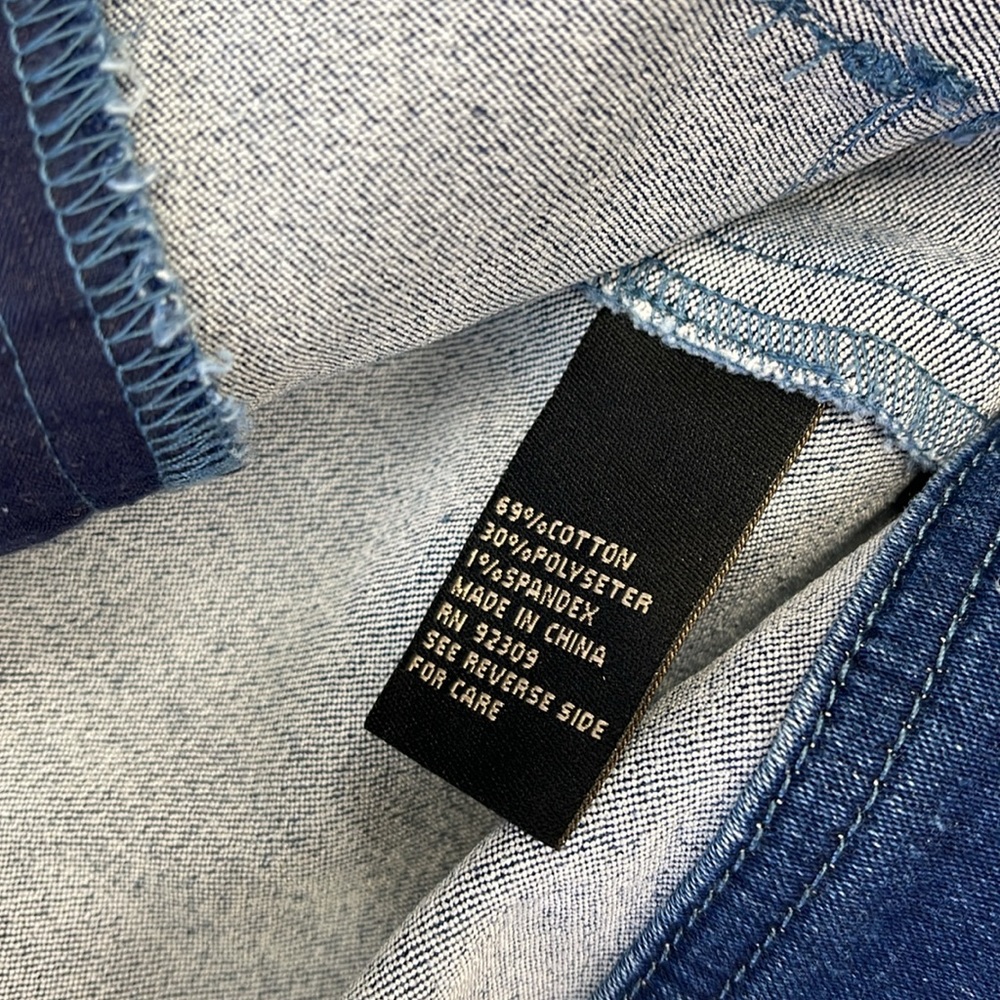 🎁 DG2 Diane Gilman Floral Embroidered Denim Jacket - Picture 6 of 9